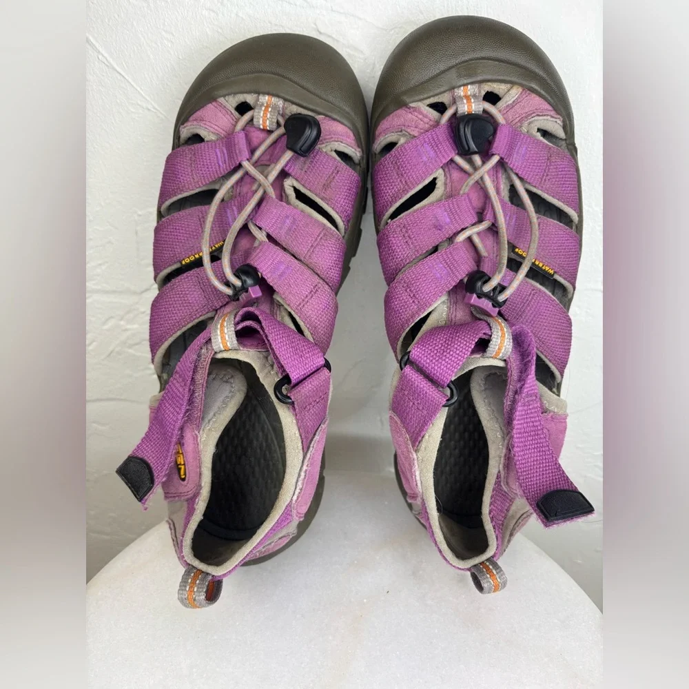 KEEN Girls Waterproof Sandal Shoe Purple Kid Children Outdoor Hiking Camping‎ 4